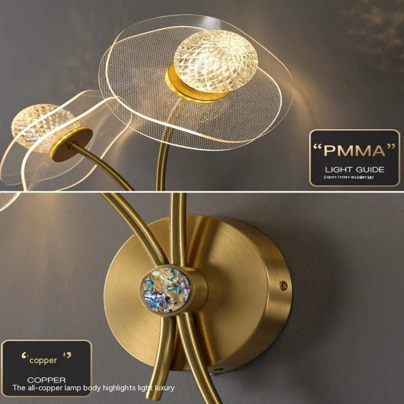 Elegant Modern Bedside LED Light