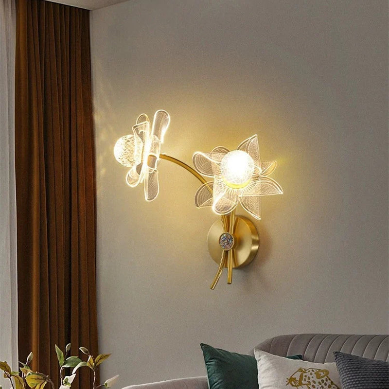 Elegant Modern Bedside LED Light