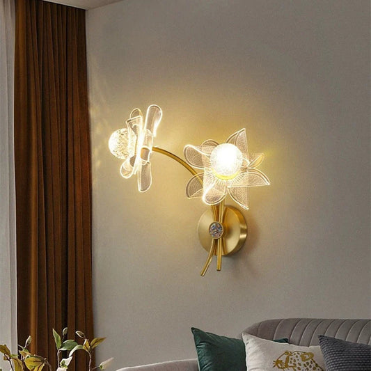 Elegant Modern Bedside LED Light