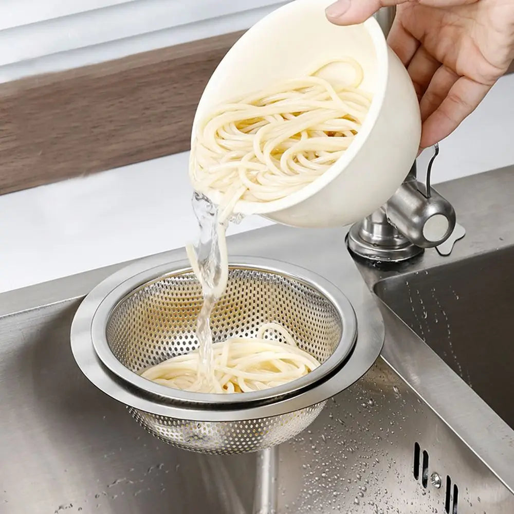 Kitchen Sink Filter Basket Stainless Steel Swan Shape Faucet Filter Basket Shelf Drainier Kitchen Gadgets